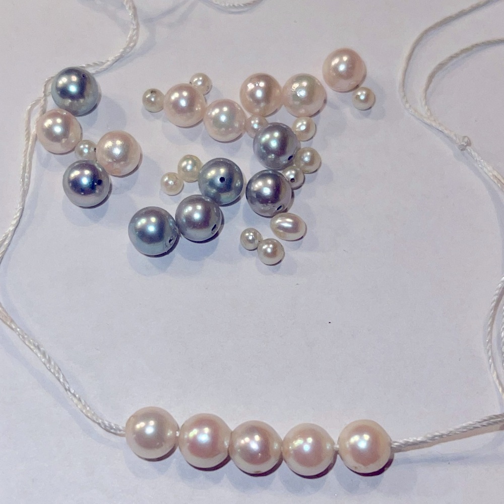 Loose Drilled Pearls Various Sizes